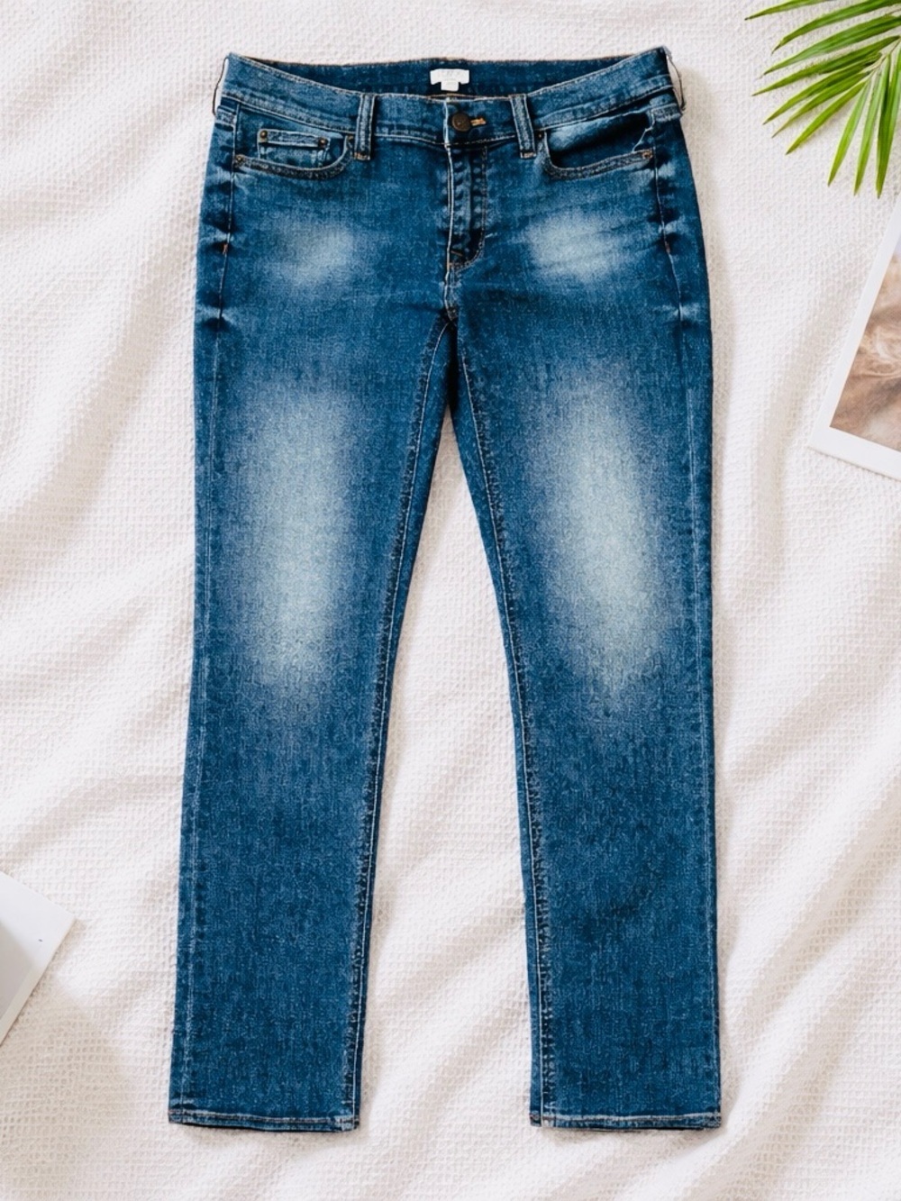 J.Crew Classic Women's Blue Denim Stretch Jeans